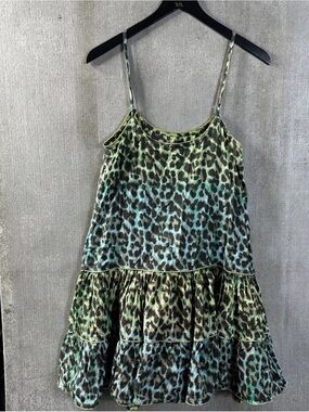 Juliet Dunn Block Print Dress
